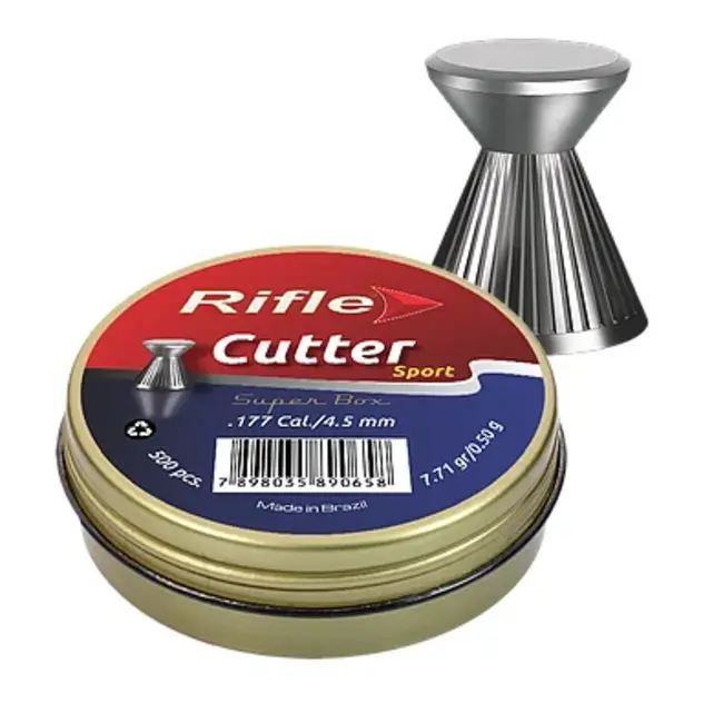 Rifle Cutter Sport .177CAL/4.5MM 0.50g 500 pcs — Siwash Sports