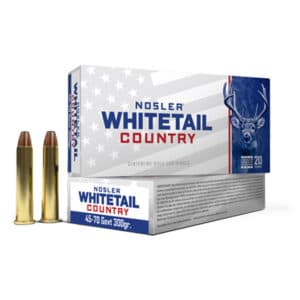Nosler Whitetail Country .45-70 Govt. 300 Gr. – 20 Rounds — Dante Sports