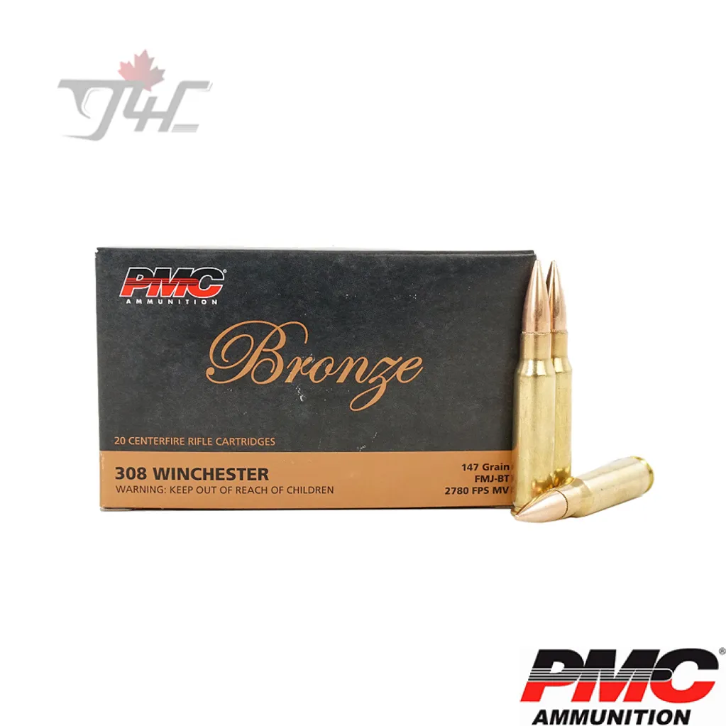 PMC Bronze .308 Win 147gr. FMJ-BT 20rds — g4cgunstore
