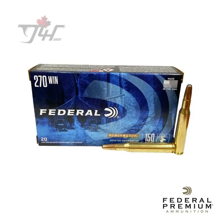 Federal Power-Shok .270 Win 150gr. SPRN 20rds — g4cgunstore