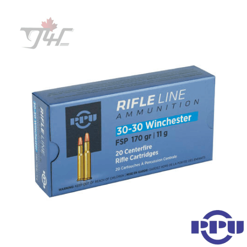 PPU .30-30 Win 170gr. FSP 20rds — g4cgunstore