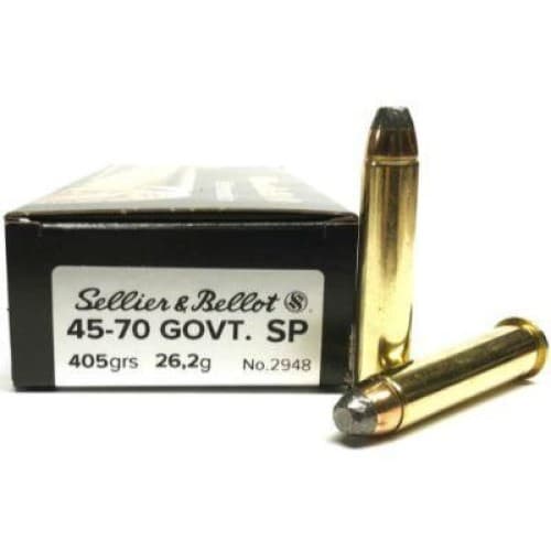 Sellier & Bellot 45-70 Gov't 405gr SP Ammunition — North Pro Sports