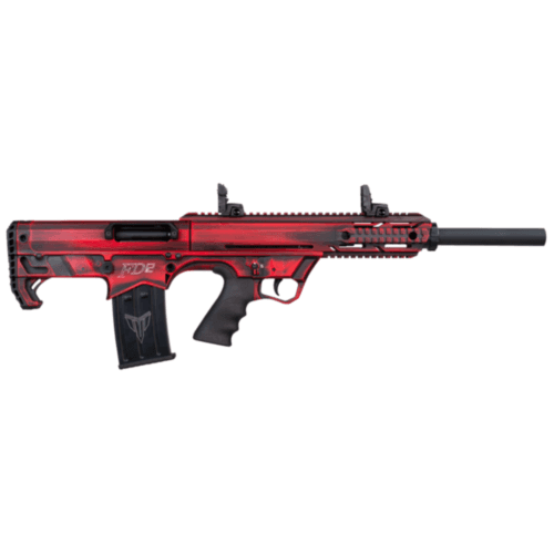 Canuck FD12 Bullpup, Semi-Automatic Shotgun, 20.00" Chrome Lined Barrel, Distressed Red, 12GA — RDSC