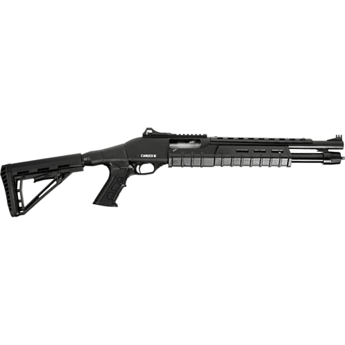 Canuck Commander, Pump Shotgun, Synthetic Pistol Grip & Stock, 14.00” Barrel, Black, 12GA — RDSC