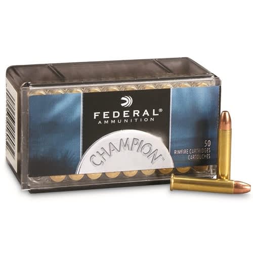 FEDERAL CHAMPION .22 WMR 40 GR. FMJ — Tiger Arms