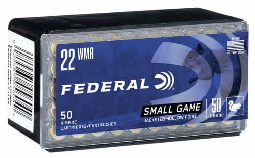 FEDERAL G-SHOK .22 WMR 50 GR. JHP — Tiger Arms