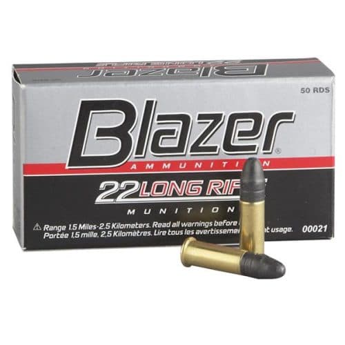 CCI BLAZER RIMFIRE .22LR 40 GR. LRN (50RDS) — Tiger Arms
