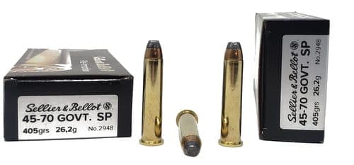 SELLIER & BELLOT .45-70 GOV’T 405 GR. SP — Tiger Arms