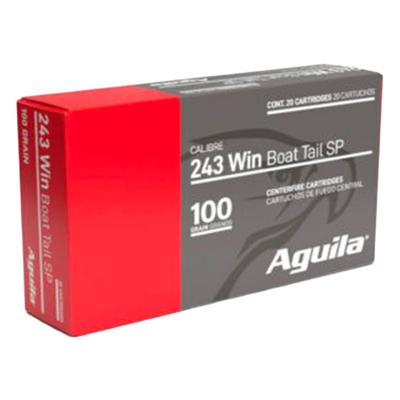Aguila 243 Win 100 gr InterLock BTSP - Box of 20 Rounds — Bulls Eye North