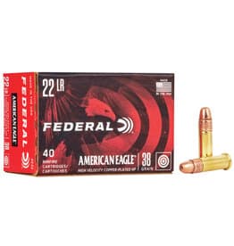 American Eagle - 22LR, 38 GR, HP, Box of 40 (AE22) — Tundra Supply