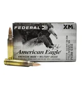 Federal American Eagle - 223 Rem, 55gr, FMJ, Box of 20 (AE223JX) — Tundra Supply