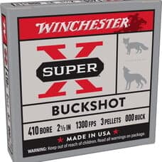 WINCHESTER SUPER-X 410GA 2.5" 000 BUCK 5RDS — Goble's
