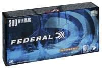 Federal 300WBS Power-Shok Rifle Ammo 300 WIN MAG, Speer Hot-Cor SP, 180 Grains, 2960 fps, 20, Boxed — Northern Elite Firearms