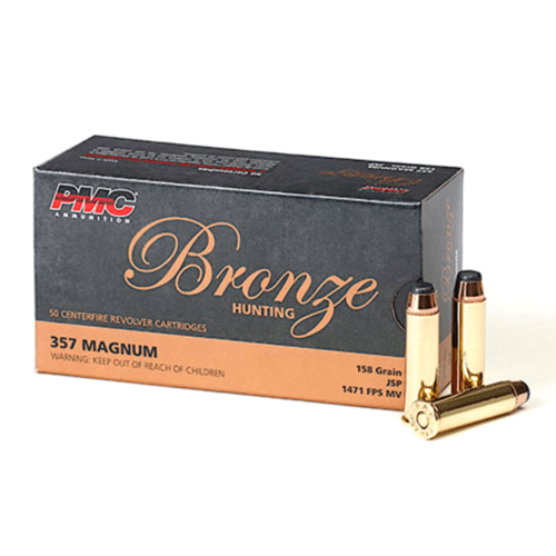 PMC Ammo, 357 Mag 158 Grain JSP, 50 Rounds — RDSC